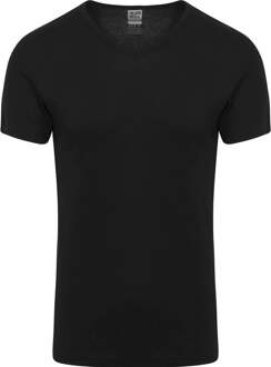 Alan Red Vancouver T-shirt V-Hals Zwart 2-Pack - S,M,L,XL,XXL