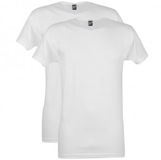 Alan Red vermont 6671 / v-2-pack nos v-h 100% co Blauw - XXXL