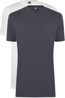 Alan Red Virginia T-shirt van katoen in 2-pack Wit - S