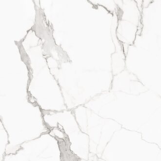 Alaplana Vloertegel Alaplana P.E. Palladio Statuario Mat Satin 100x100 cm Gerectificeerd Marmerlook Alaplana