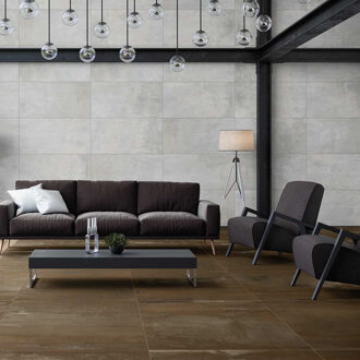 Alaplana Vloertegel Alaplana Ruano Antracita Mate 60x120 cm Alaplana