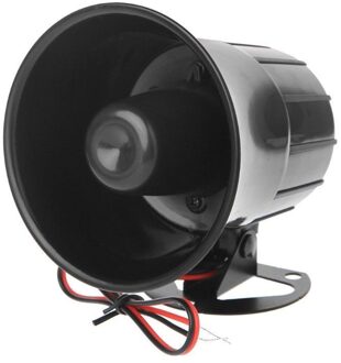 Alarm Hoorn Wired Dc 12V Home Security System Tool Sirene Abs Bescherming Luid Luidspreker Anti-Diefstal Met bracke Laag Verbruik