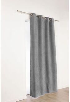 Alaska Verduisterend Kant En Klaar Gordijn Grijs 140 X 260 Cm