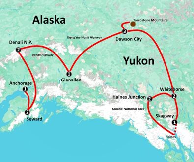 Alaska & Yukon Explorer (16 dagen)