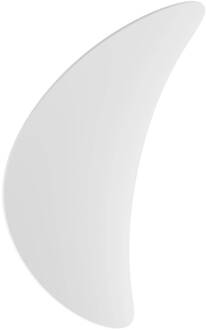 Alba LED wandlamp, wit, aluminium, IP20, 3.000 K