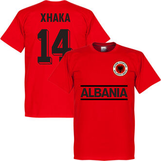 Albanië Xhaka Team T-Shirt - XXXL