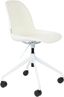 Albert Kuip Bureaustoel Wit