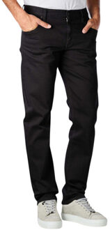 Alberto 5009-1572-stone ds dual fx denim Zwart - 38-34