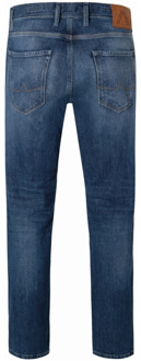 Alberto Jeans Organic Denim Slim Fit Dark Blue   31-36 Blauw