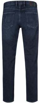 Alberto Jeans Robin Organic Navy Tencel Denim   30-34 Blauw