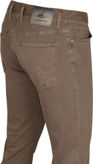 Alberto Pipe Broek Bruin