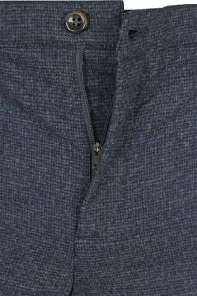 Alberto Rob Broek Wol Navy Donkerblauw - W 36 - L 32