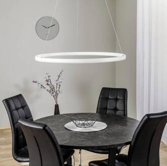 Albiona LED hanglamp, wit, 80 cm