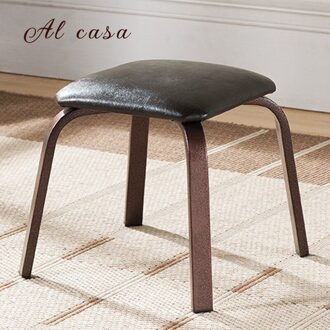 Alcasa Kleine Kruk Zachte Cusion Dining Kruk Kinderen Badkamer Stoel Smeedijzeren Meubels Poef Poef Studie Tool Poef