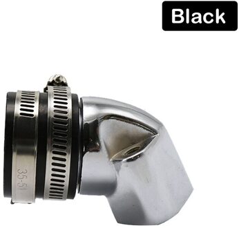 Alconstar-Motorfiets Aluminium Inlaatspruitstuk Boot Voor GY6-125 GY6-150 125cc 150cc 4-Takt Motor Scooter Atv Go Kart 30Mm zwart