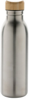 Alcor bamboe 600ml waterfles Zilver - One size