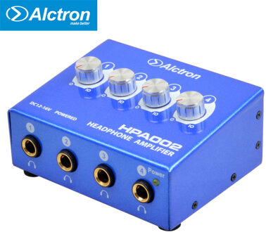 Alctron HPA002 Mini Draagbare Hoofdtelefoon Versterker 6.35mm Stereo en RCA Jack staal Grote Power Geluid