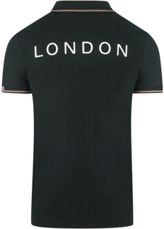 Aldis Crest zwart poloshirt - maat