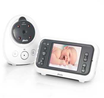 Alecto Babyfoon met camera en 2.4"" kleurenscherm Alecto Wit-Antraciet