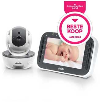 Alecto Babyfoon met camera en 4.3"" kleurenscherm Alecto Wit-Antraciet