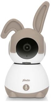 Alecto Wifi babyfoon met op afstand beweegbare camera Alecto Wit-Taupe