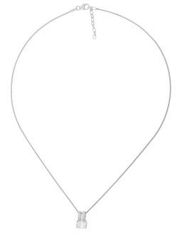 'Alena' Dames 925 Zilveren Ketting met Hanger - Zilver ZH-7122