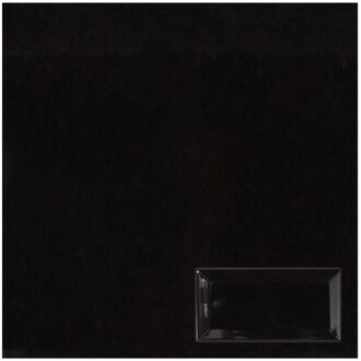 Ales Tegel metro zwart 7,5x15,0 cm Donkergrijs,Zwart