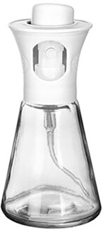 Alessandro Olie spray fles - glas - wit - sproeier - olie flessen / sprayer