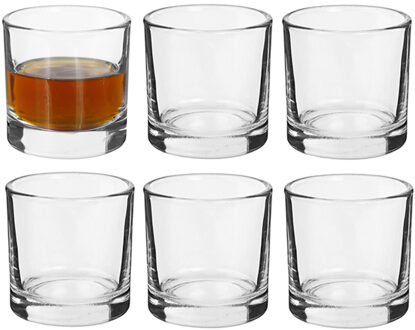 Alessandro Shotglaasjes Istambul - 12x stuks - glas - 40 ml - borrelglazen - likeurglazen