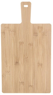 Alessandro Snijplank/serveerplank bamboe hout - met handvat - 44 x 24 x 1 cm - keuken borrelplank/tapasplank