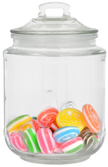 Alessandro Snoeppot - met deksel - luchtdicht - glas - 1200 ml