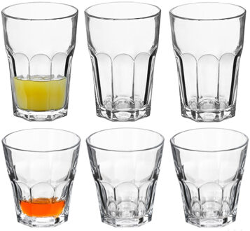 Alessandro Waterglas Casablanco - 180 ml en 360 ml - 12 stuks - drinkglazen