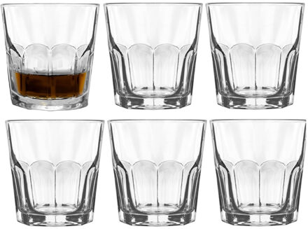 Alessandro Waterglas Casablanco - 260 ml - 6x- drinkglazen - 8,5x8,3cm