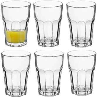 Alessandro Waterglas Casablanco - 6x - 360 ml - drinkglazen - 8,5 x 12 cm