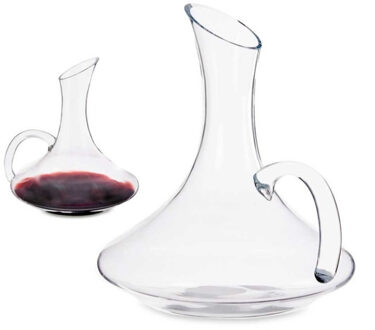 Alessandro Wijn Decanteer Sofia - 1,5 liter - glas - karaf - 16 x 21 cm