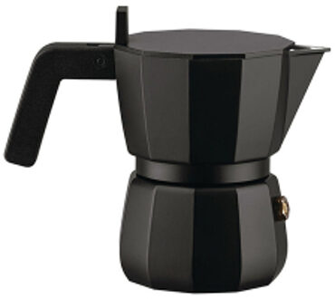Alessi Moka Espresso koffiezetter 1 kops zwart