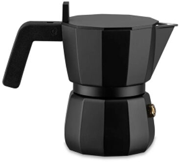 Alessi Moka Espresso koffiezetter 3 kops zwart