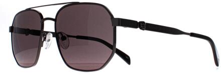 Alexander McQueen Aviator Unisex Ruthenium Grijs AM0458S - One Size