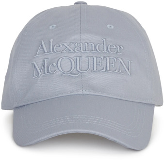 Alexander McQueen Casquette Hoed - Trendy Stijl Alexander McQueen , Gray , Heren - L,M,S