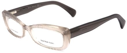 Alexander McQueen Cateye bril Am0006o Lichtgrijs - One Size