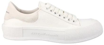 Alexander McQueen Cotton sneakers Alexander McQueen , White , Dames - 42 EU