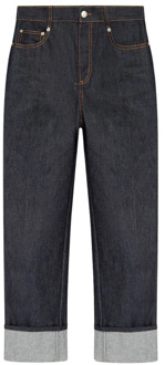 Alexander McQueen Jeans met zakken Alexander McQueen , Blue , Dames - W25,W27