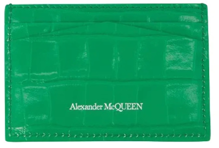 Alexander McQueen Leather wallets Alexander McQueen , Green , Dames - ONE Size