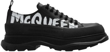 Alexander McQueen Leren platform sneakers Alexander McQueen , Black , Heren - 44 1/2 Eu,40 1/2 Eu,39 Eu,41 1/2 Eu,45 Eu,44 Eu,40 Eu,43 1/2 Eu,41 Eu,42 Eu,43 Eu,39 1/2 Eu,42 1/2 EU