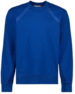 Alexander McQueen Logo Band Sweatshirt Alexander McQueen , Blue , Heren