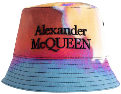 Alexander McQueen Luminous Flower Bucket Hat Alexander McQueen , Red , Heren - M,S
