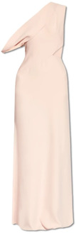 Alexander McQueen Maxi jurk met uitsparingen Alexander McQueen , Pink , Dames - XS