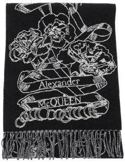 Alexander McQueen Multicolor Grafische Print T-shirt Alexander McQueen , Multicolor , Dames - ONE Size
