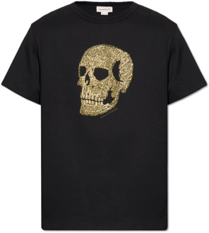 Alexander McQueen Skull T-shirt Alexander McQueen , Black , Heren