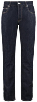 Alexander McQueen Slim-fit Jeans Alexander McQueen , Blue , Heren - XL